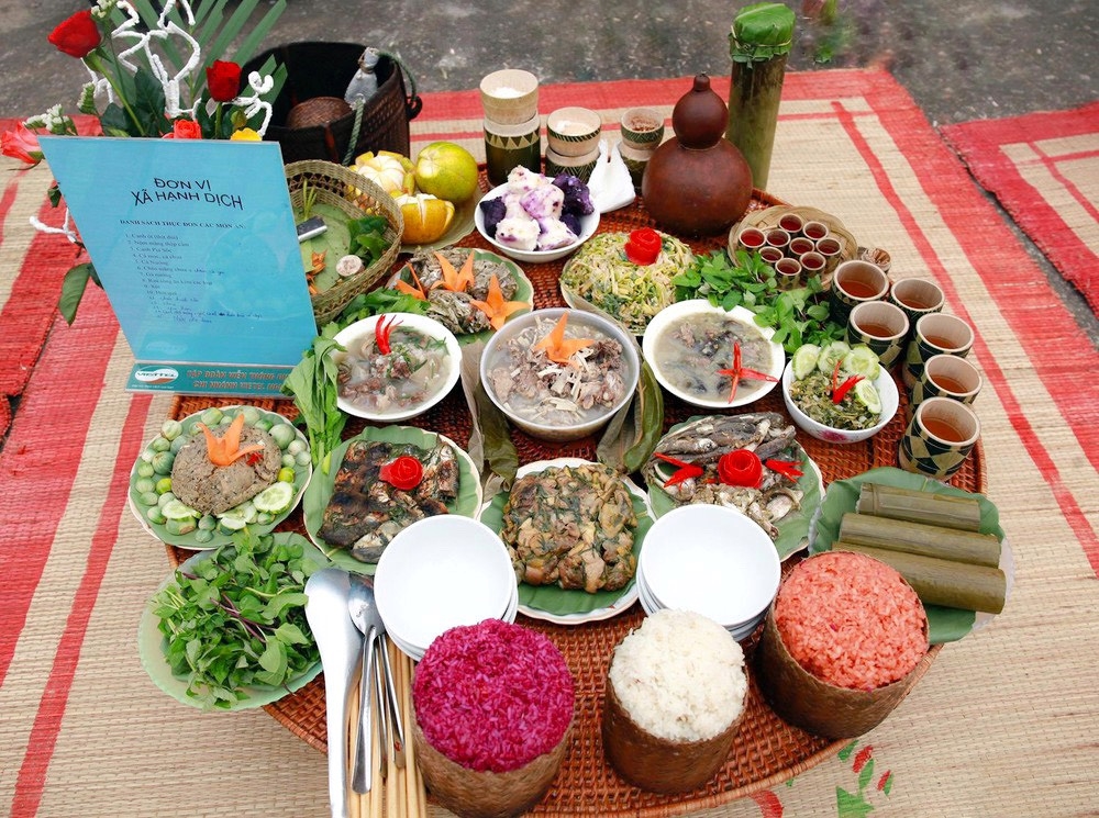 Món ăn truyền thống của đồng bào dân tộc Quế Phong
