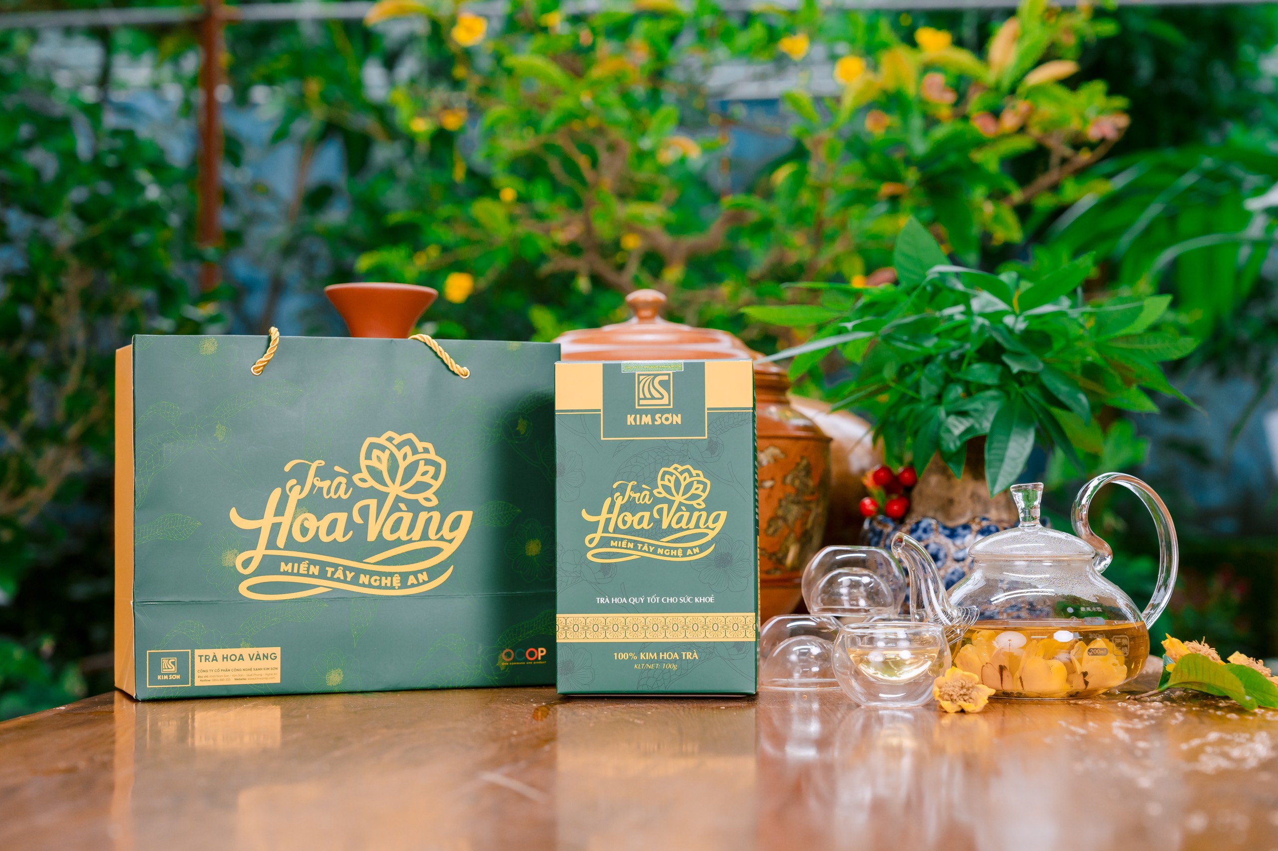 Trà hoa vàng – sản phẩm OCOP 4 sao của Quế Phong